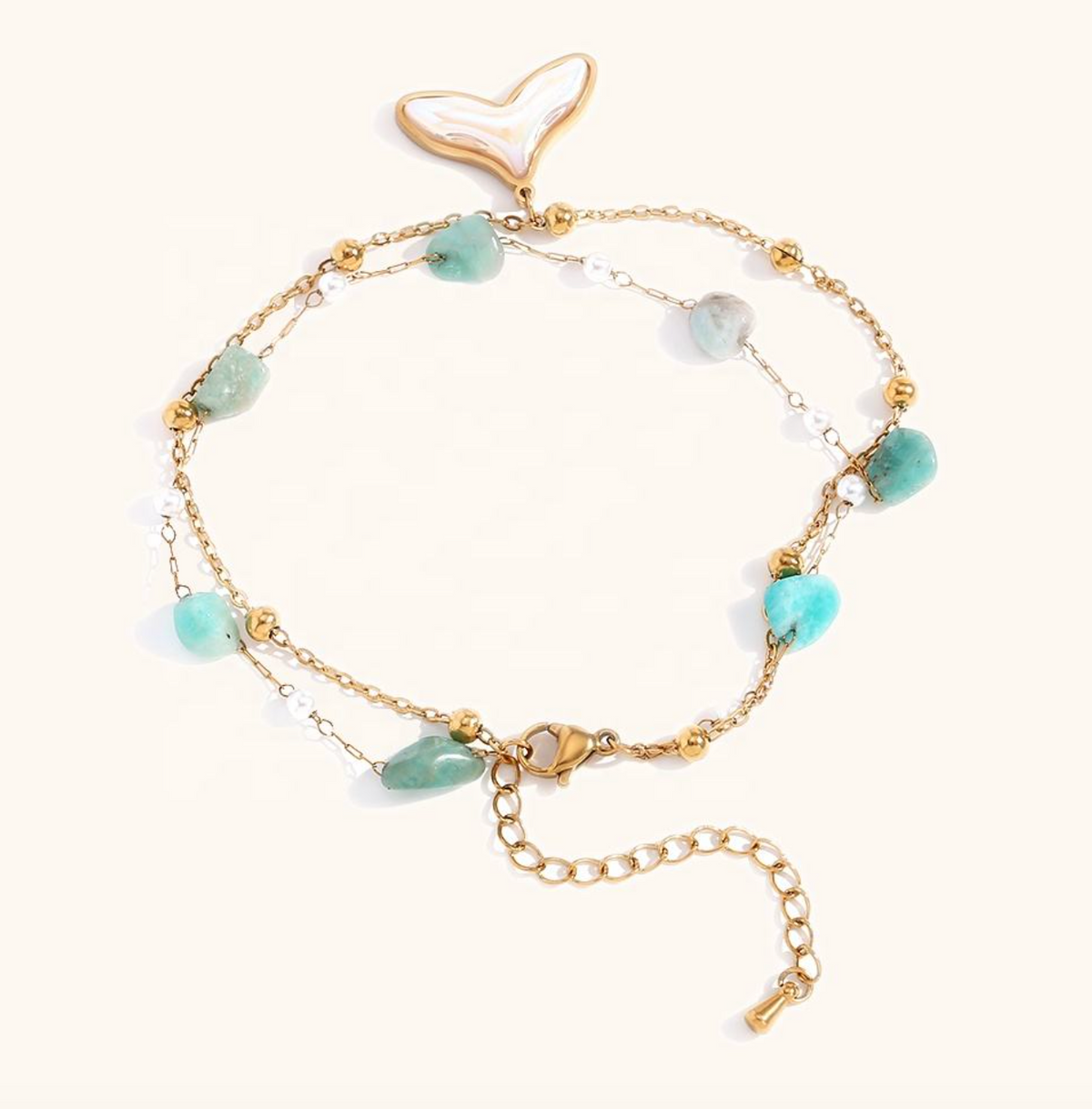 Elegant Stainless Steel Anklet