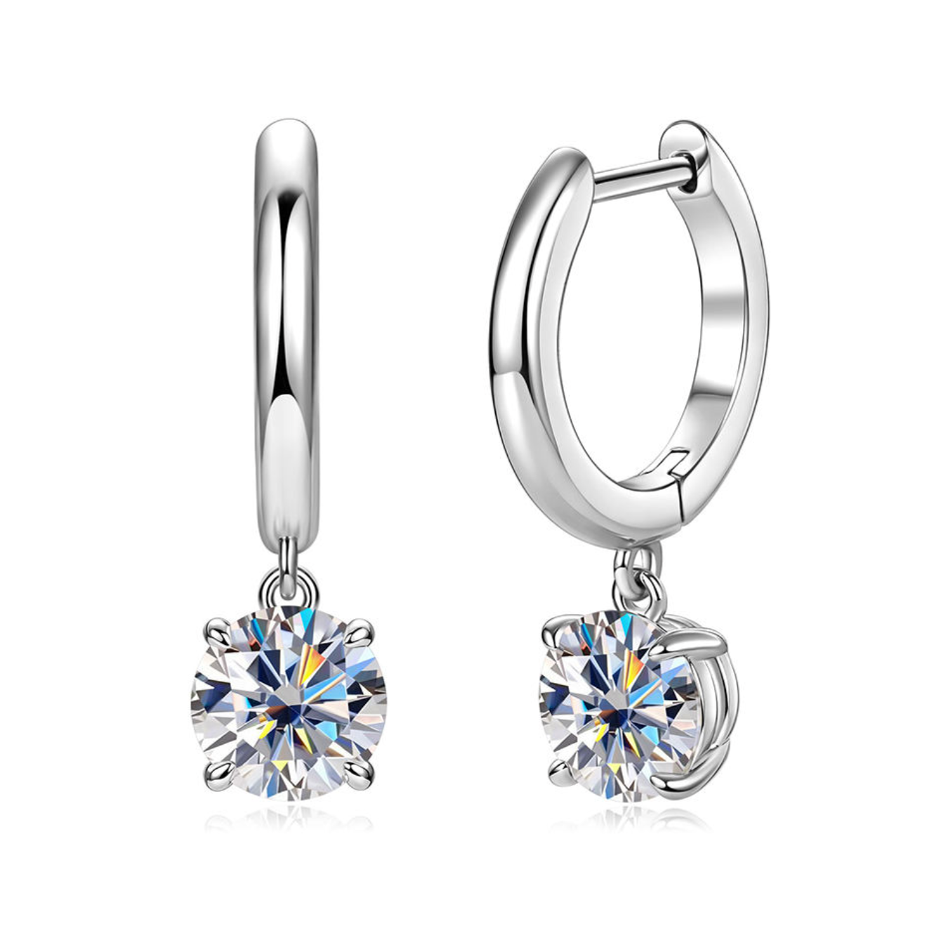 14K Gold Drop Earrings for Women