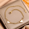 Elegant Ocean-Inspired Fashion Anklet