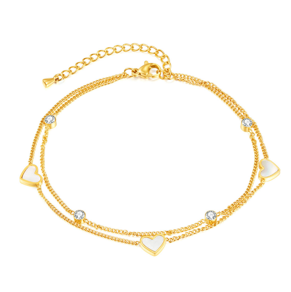Elegant Ocean-Inspired Fashion Anklet