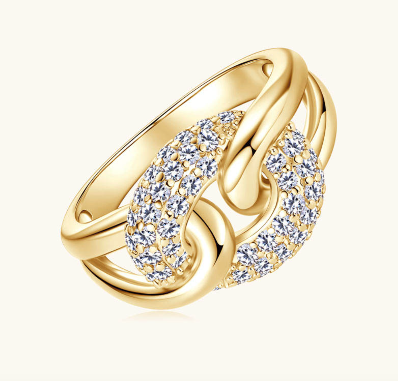 Unisex Gemstone Statement Rings